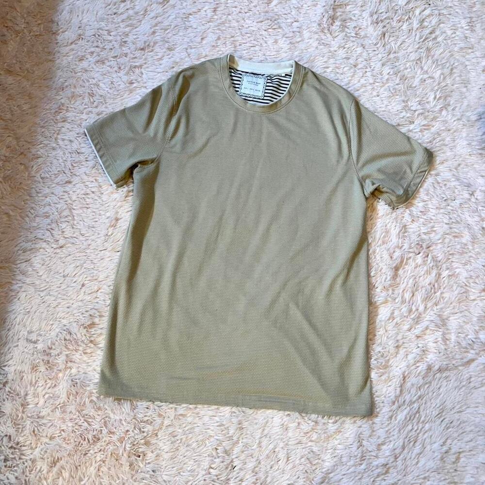 Men’s Sage Green Boho Goblin Core Hipster Classic Earthy Textured‎ Crewneck Tee